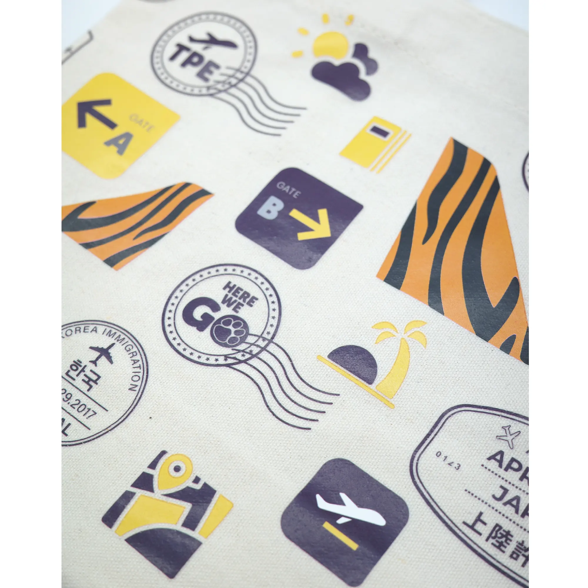 虎航帆布袋 - 圖2