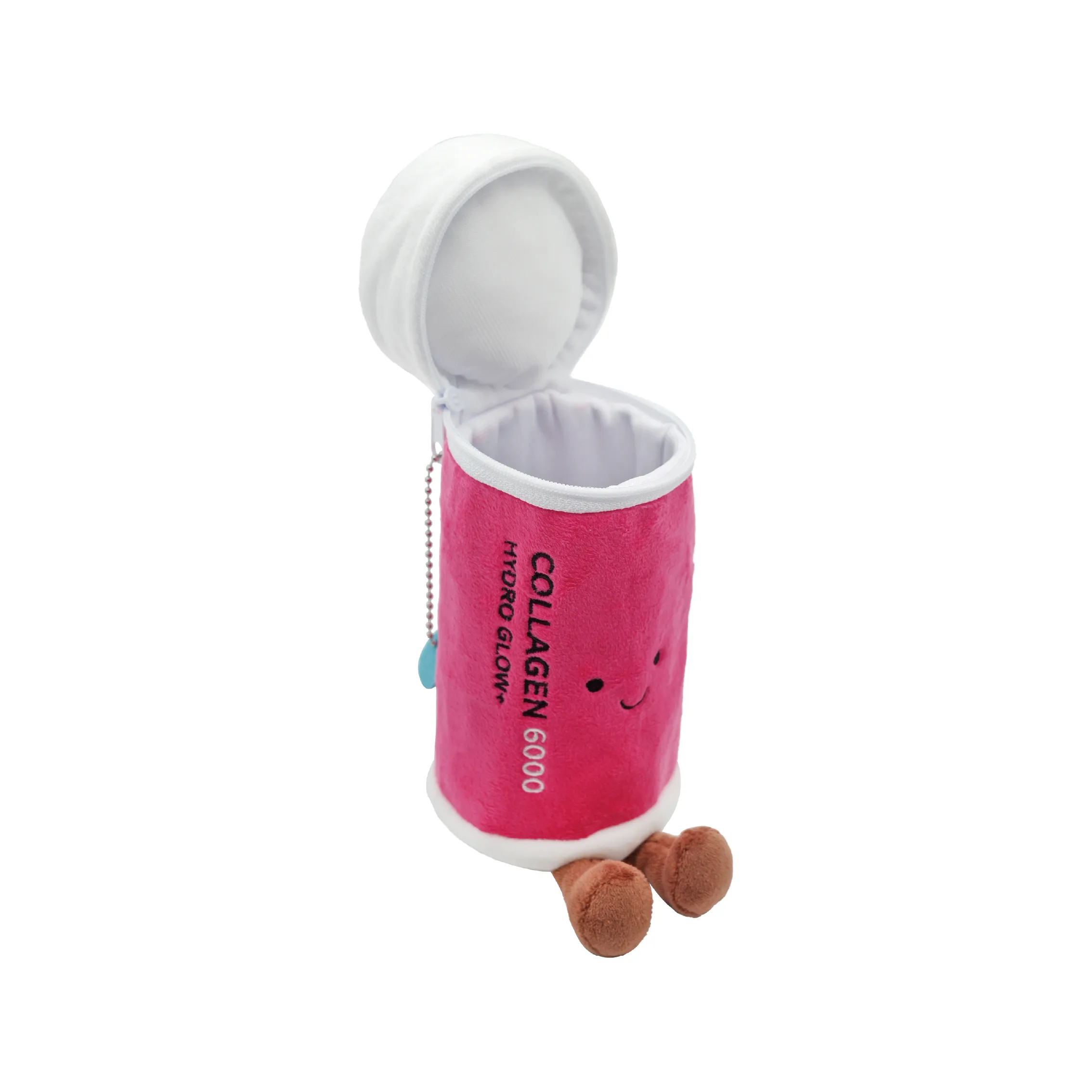 絨毛拉鍊化妝包 - 圖2