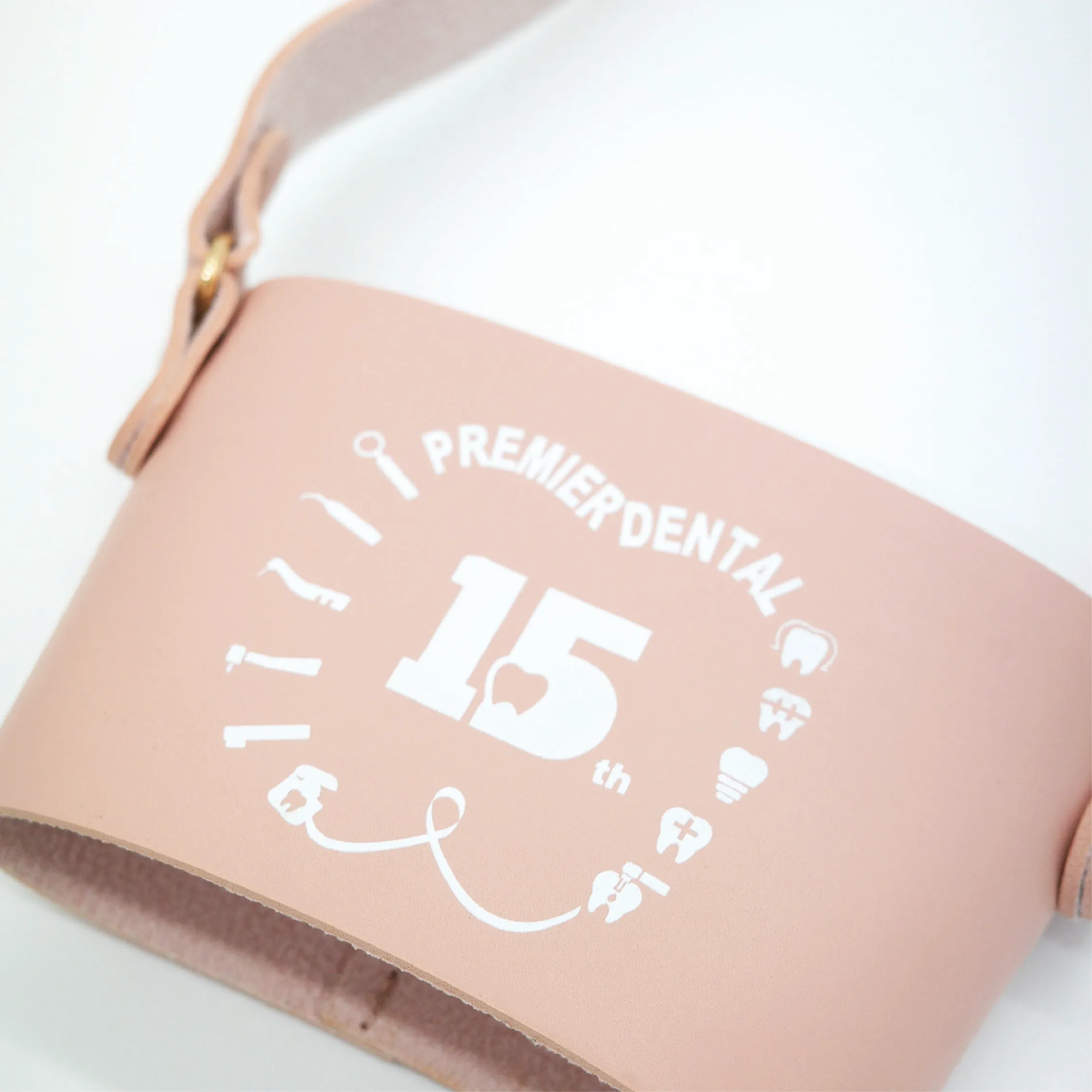 品悅牙醫皮革一杯袋 - 圖2