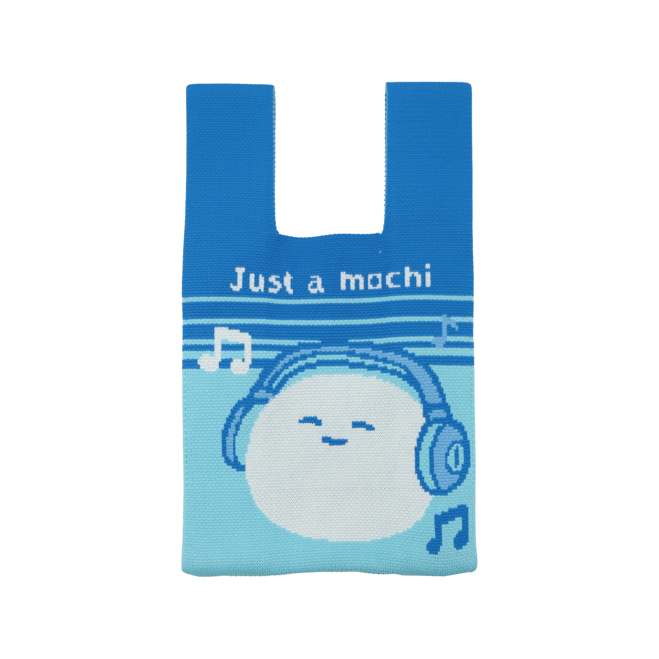 毛線針織背心袋 - 圖2