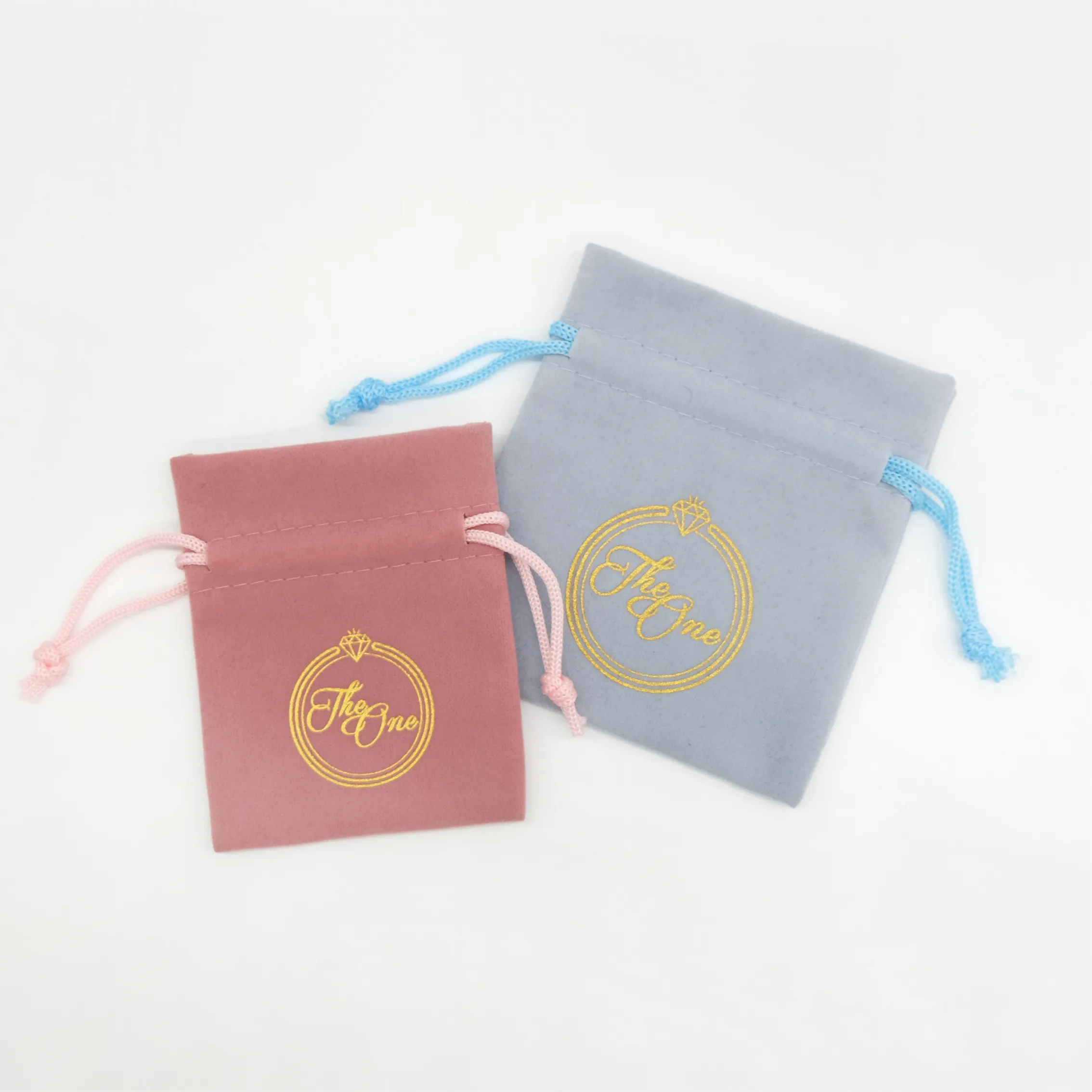 Theone正能量水晶絨布束口袋 - 圖2