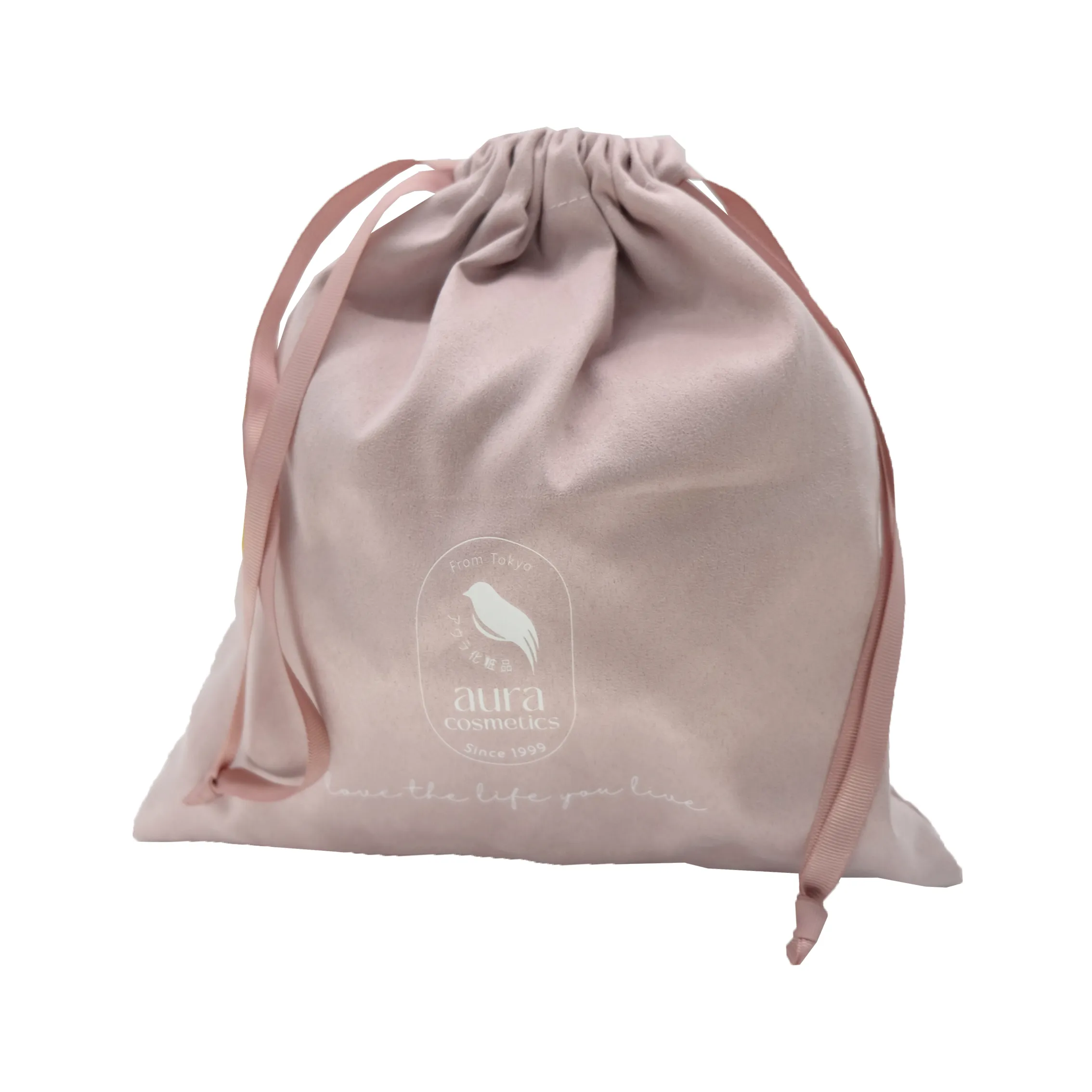 aura雅鄔樂絨布束口袋 - 圖2