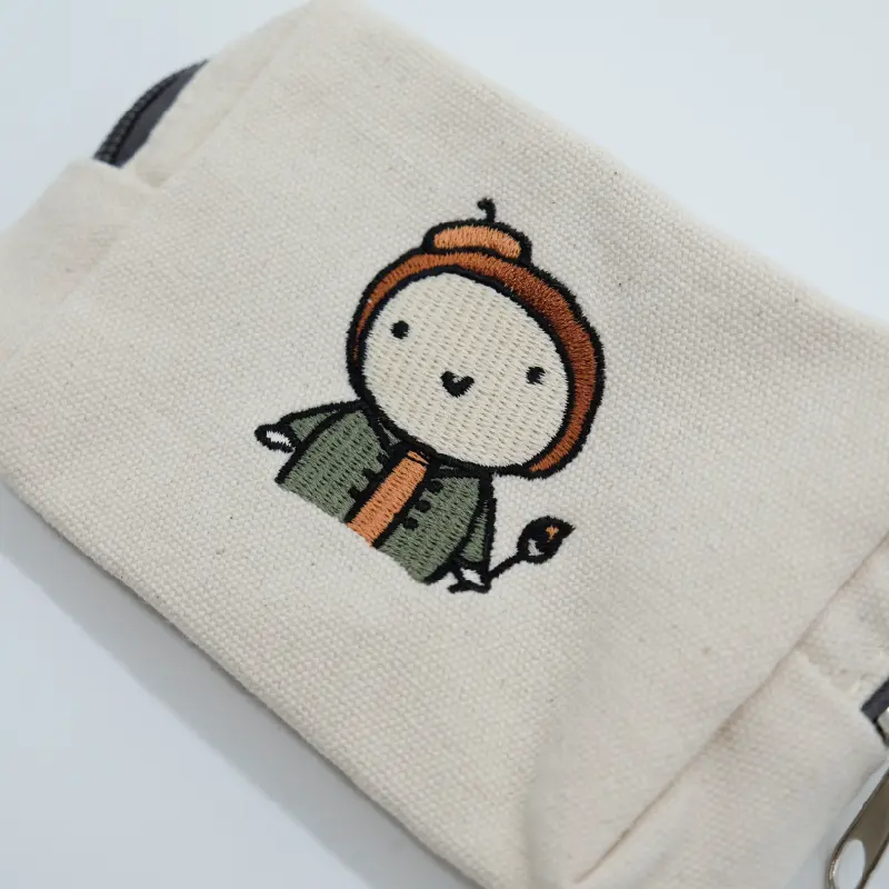 刺繡立體拉鍊袋 - 圖2