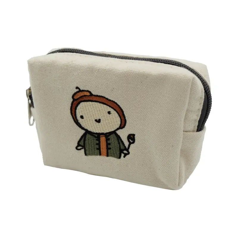 刺繡立體拉鍊袋