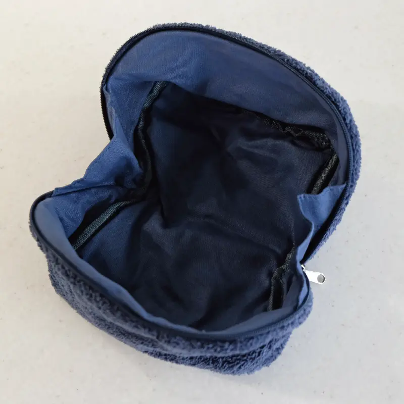 毛巾布貼布繡化妝包 - 圖3