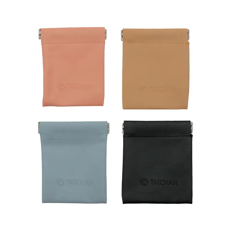 台全診所PU皮革零錢包