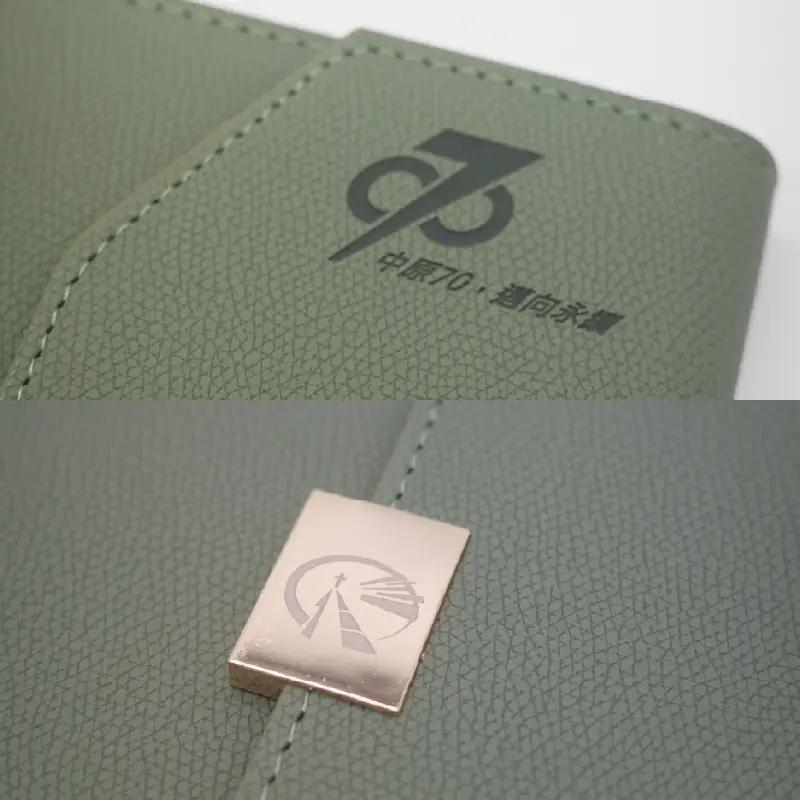 中原大學招生處高教推廣中心PU皮革三折筆記本 - 圖2