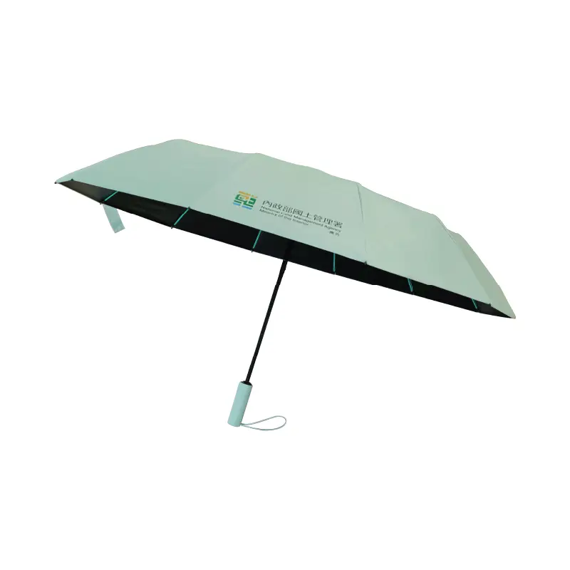 美華國小60骨黑膠摺疊傘 - 圖2