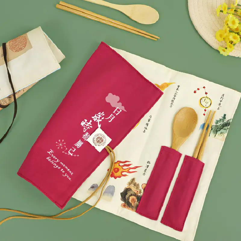 布片收納餐具組-1