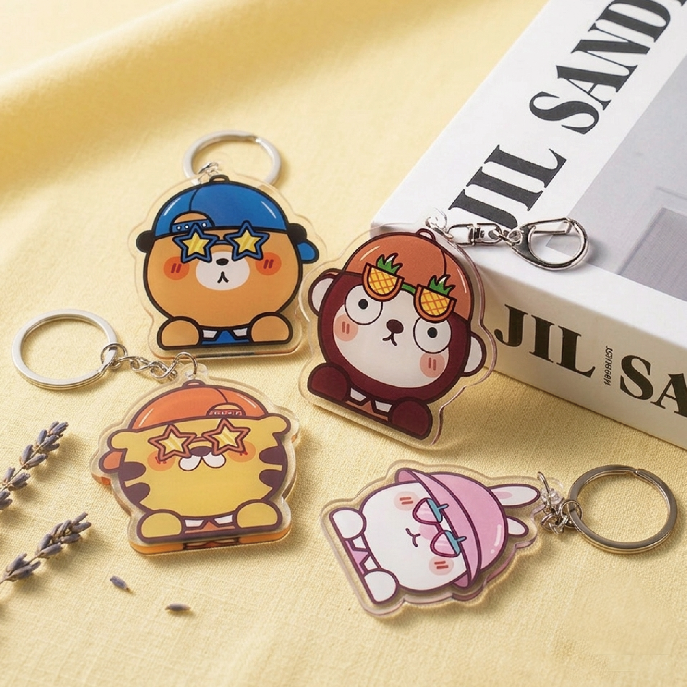 ⏺︎壓克力鑰匙圈⏺︎